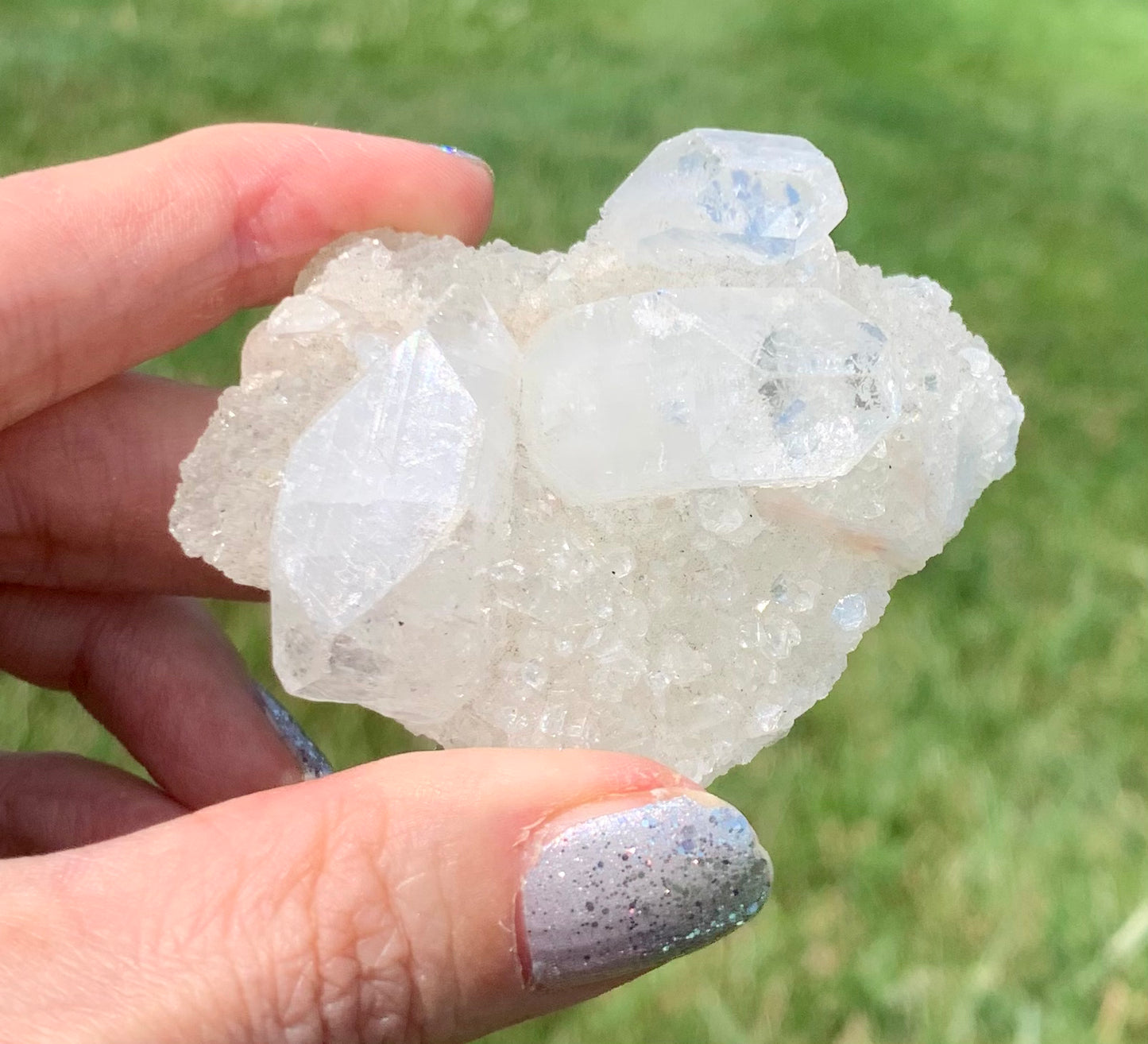 Apophyllite Cluster