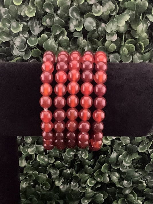 Carnelian (Solid) Bracelet
