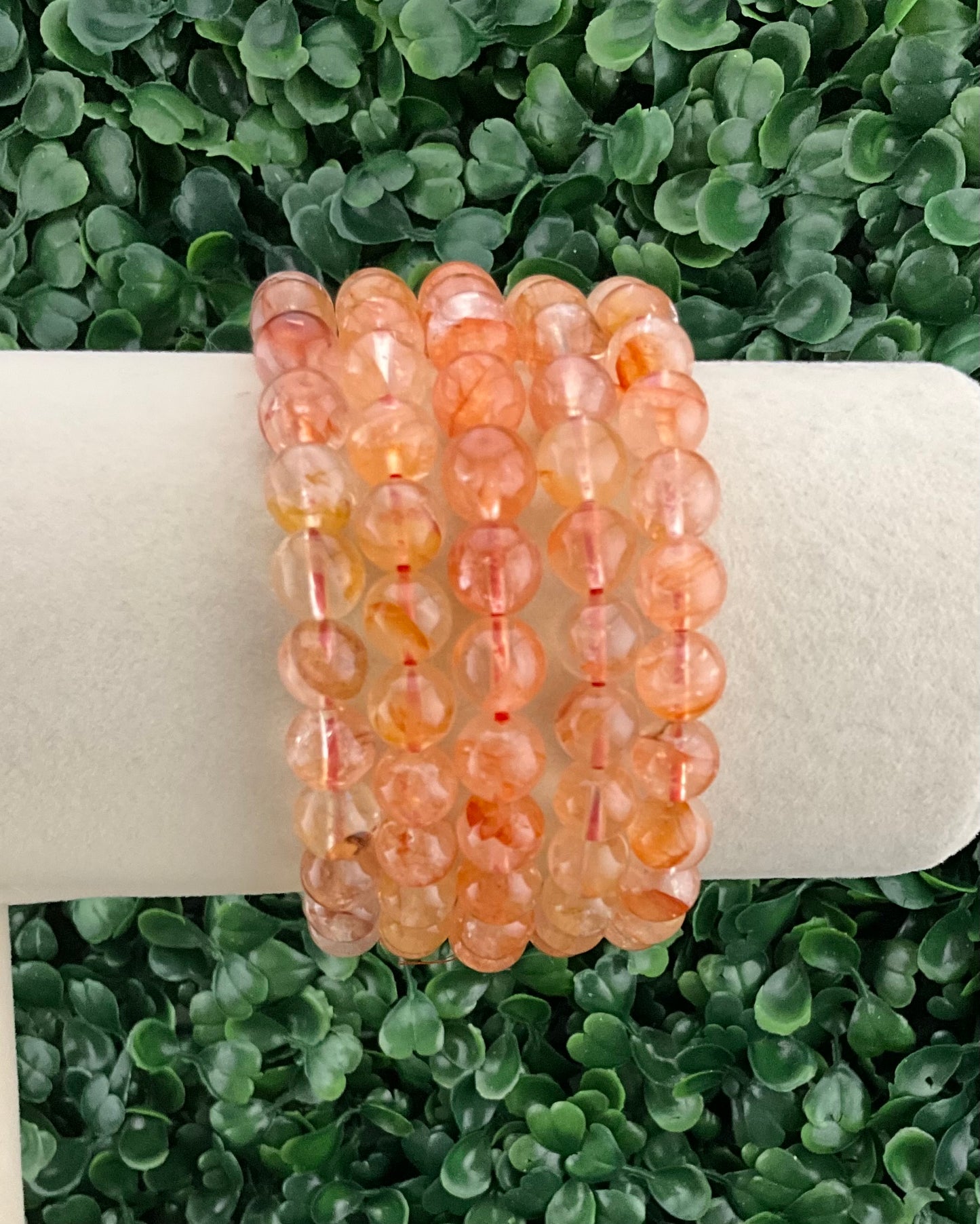 Fire Quartz & Golden Healer Mix Bracelet