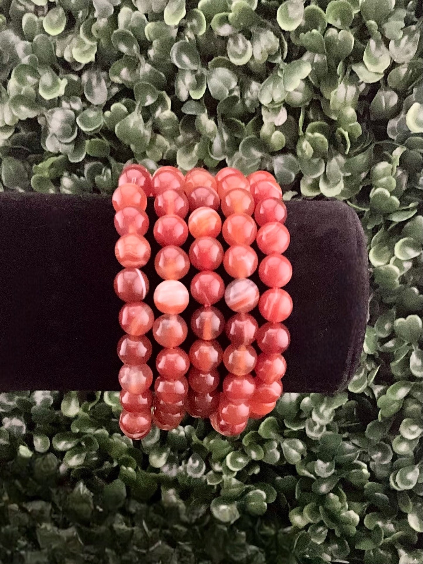 Carnelian (Banded) Bracelet