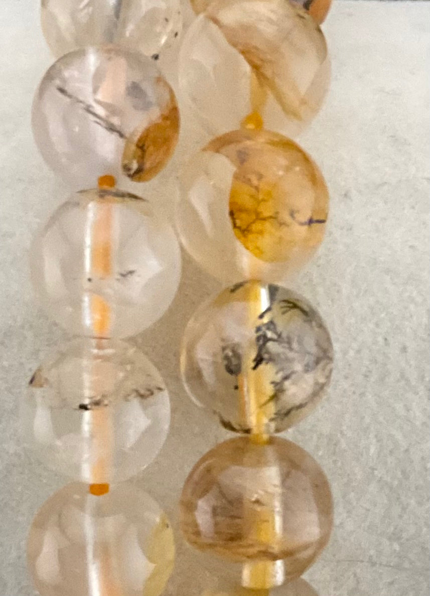 Golden Healer (Dendritic) Quartz Bracelet