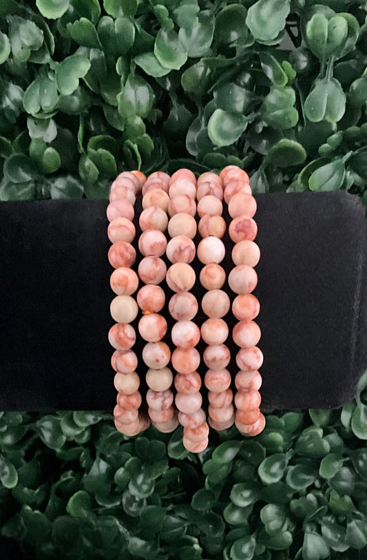 Red Vein Jasper Bracelet