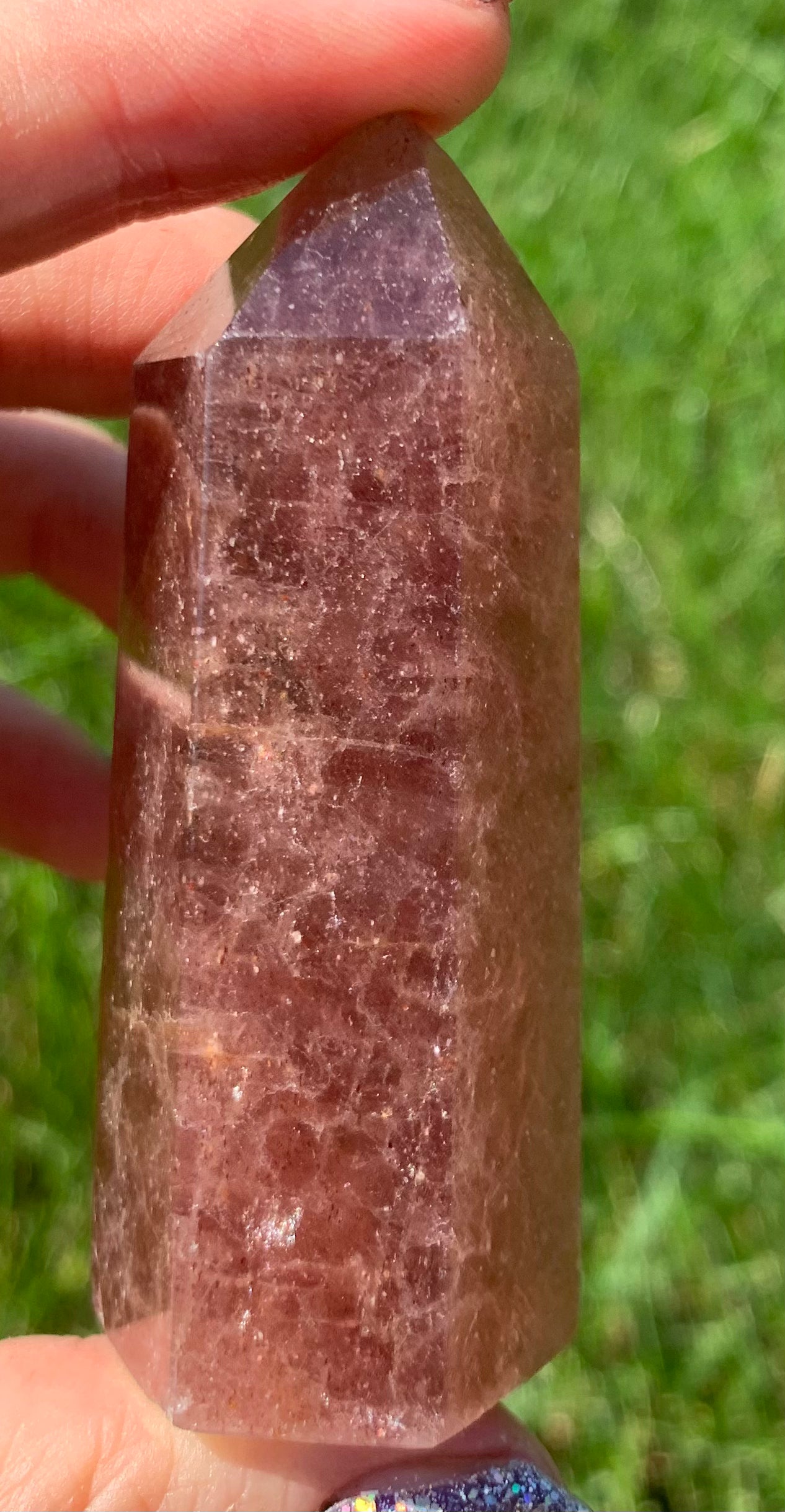 Strawberry Quartz Tower
